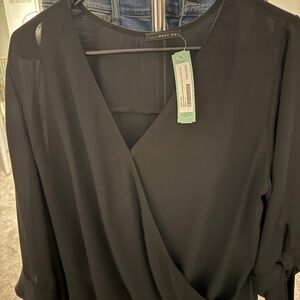 NWT West Kei Black Top